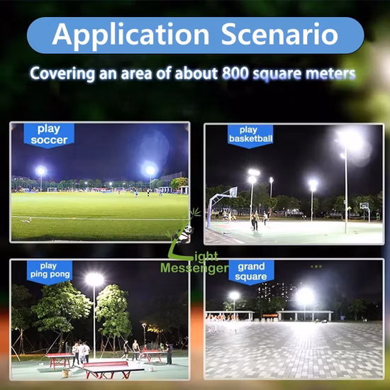 Energiesparendstes leistungsstärkstes lineares 100W150W 1000W Solar-Außen-200W-LED-Stadionflutlicht
